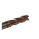 Carbide cutter VHM HRC55 4 blades fi 7mm shank 8mm 60mm TiN